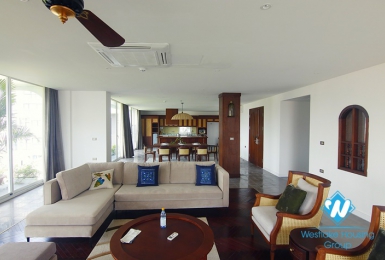 Large and high quality apartment with 4 bedrooms for rent in To Ngoc Van st, Tay Ho District 